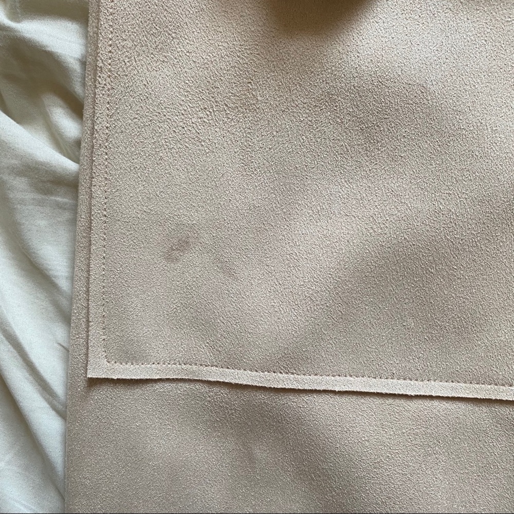 Zara Faux Suede Jacket Trench - Picture 10 of 10